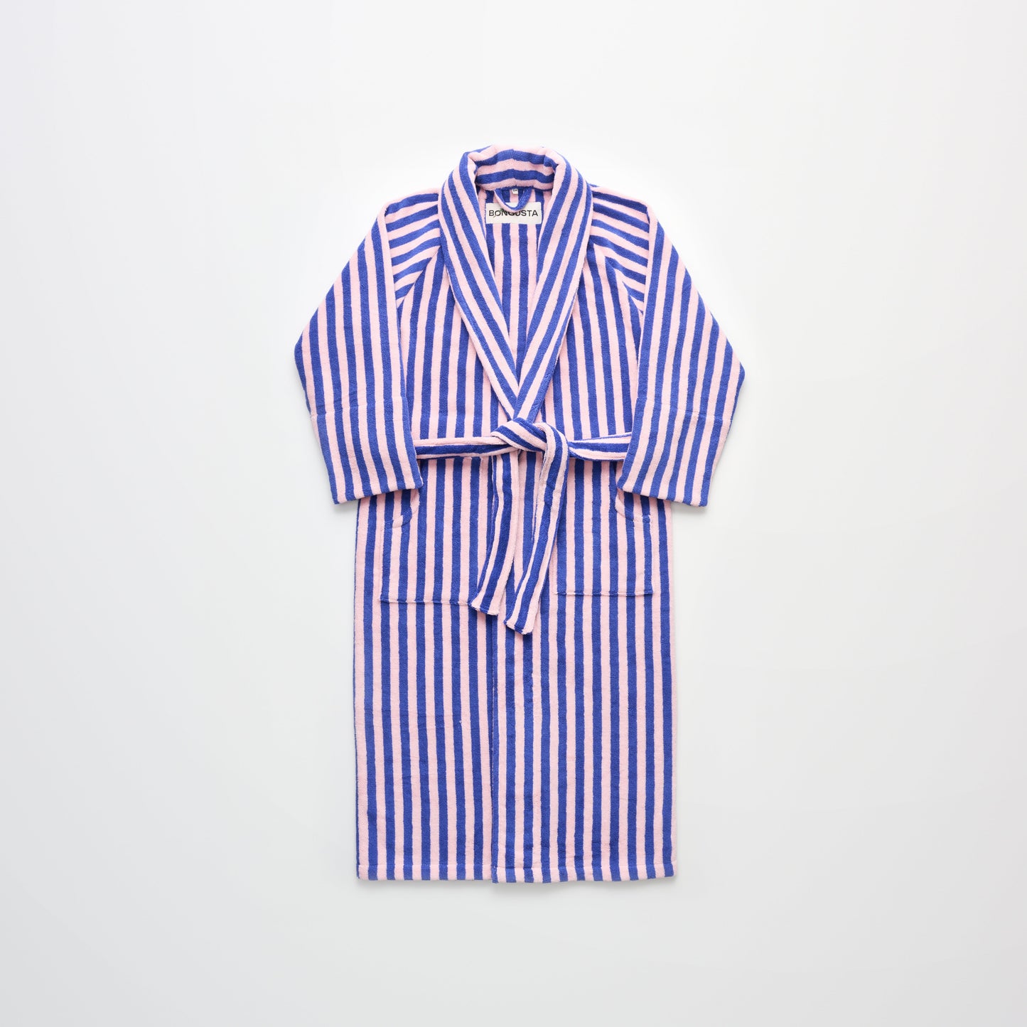 Naram Bademantel dazzling blue & rose Bongusta