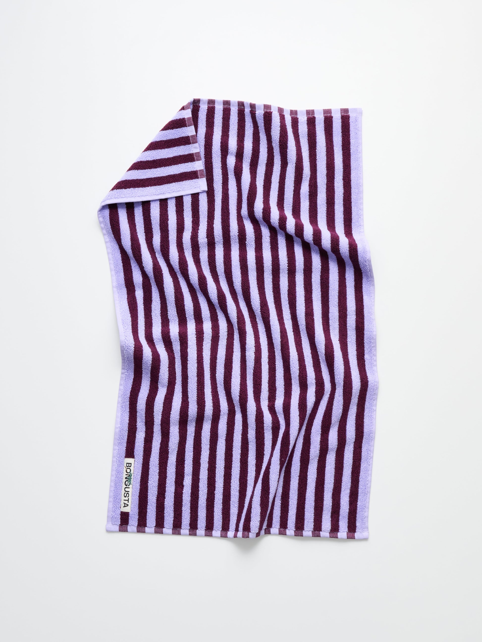 Naram Gästehandtuch wine & lavender blue Bongusta