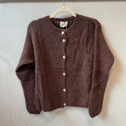 Bazaar Noir Strickjacke Lina | Braun Aufgeweckt