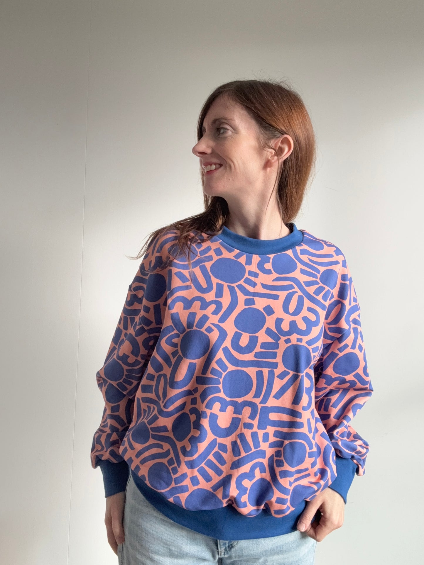 Sweater | Dotty Blau