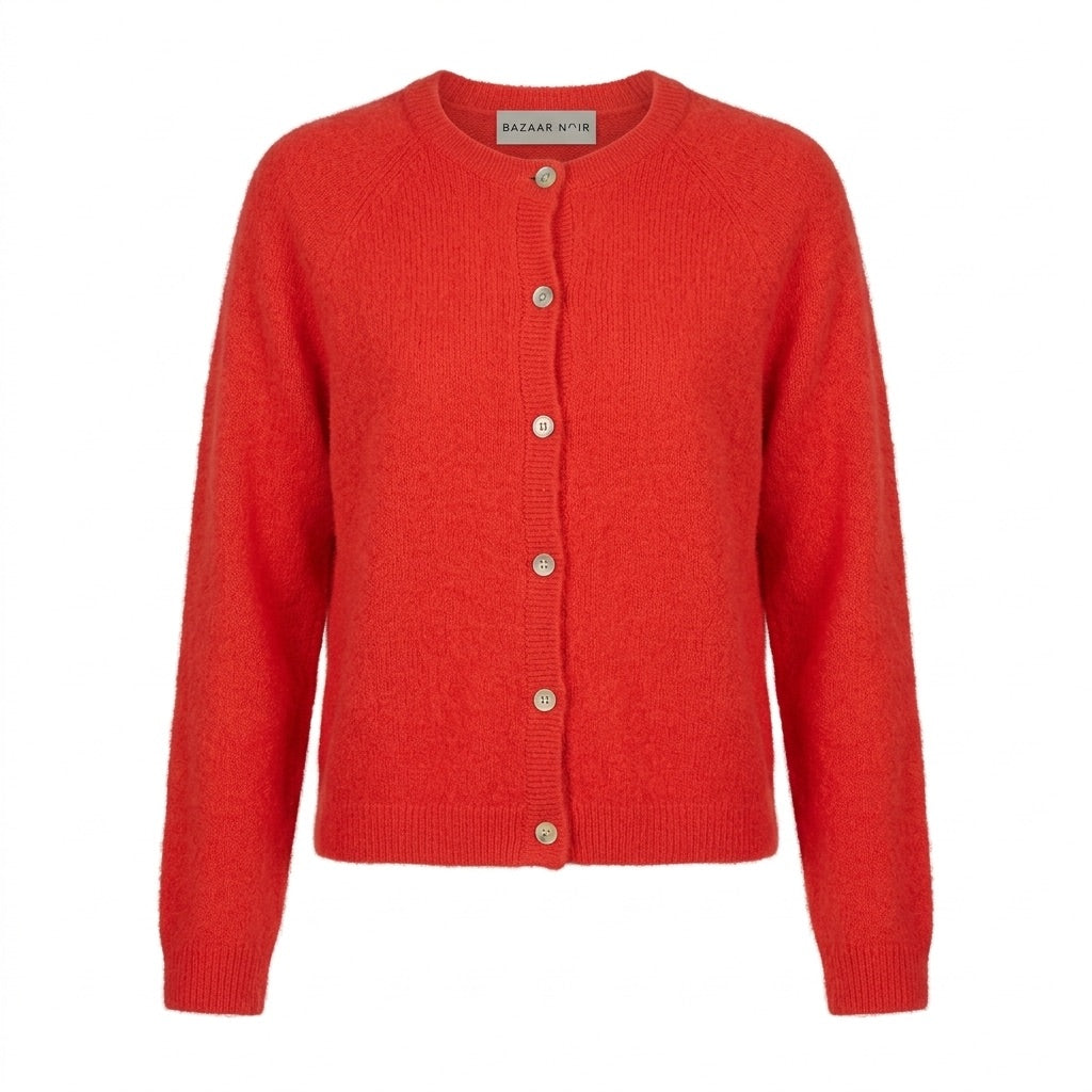 Bazaar Noir Strickjacke Candy | Rot Aufgeweckt