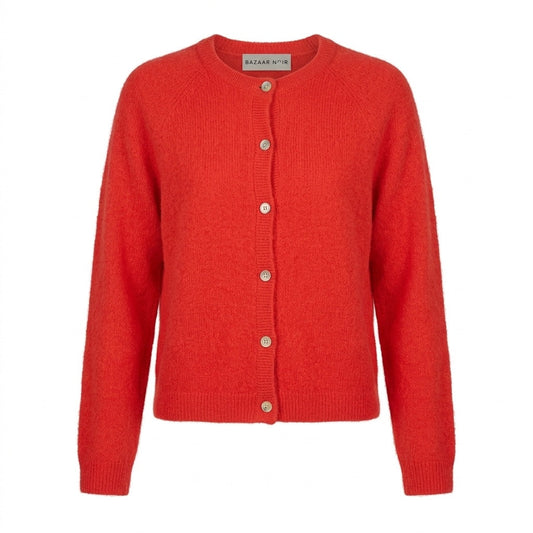 Bazaar Noir Strickjacke Candy | Rot Aufgeweckt