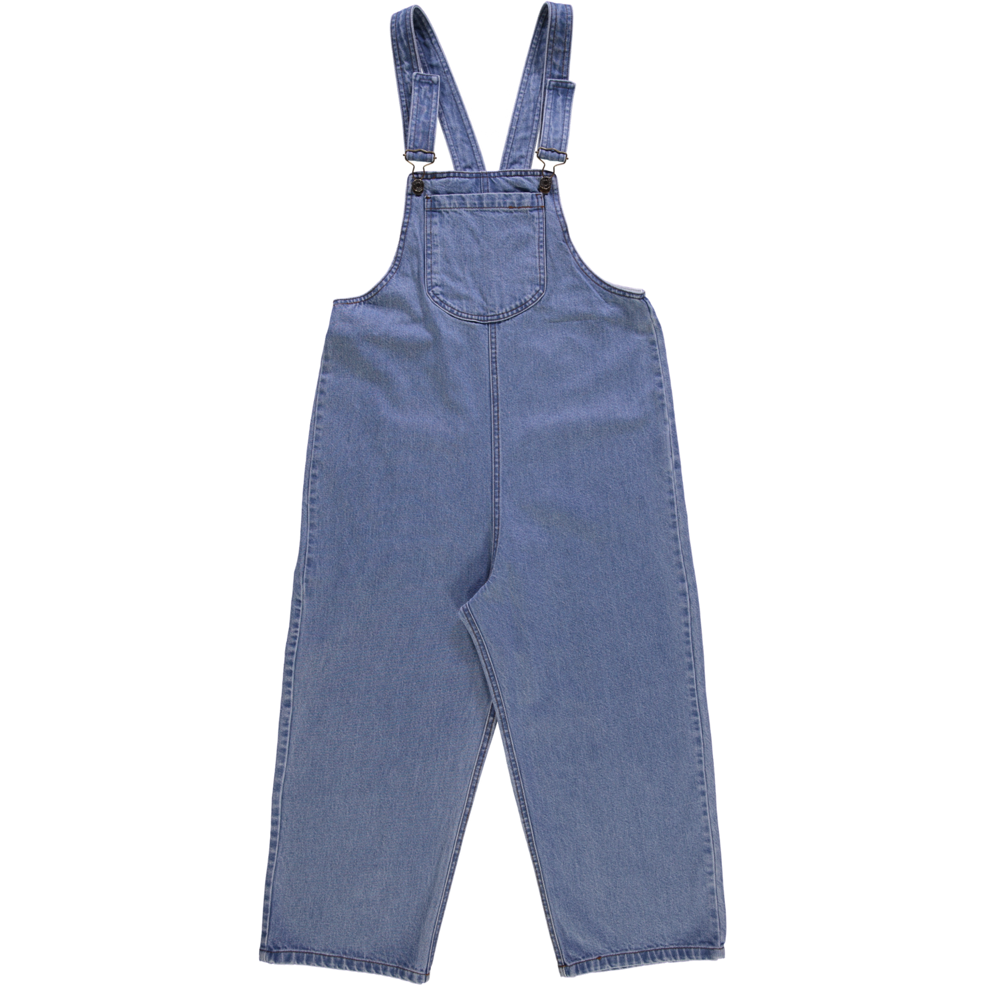 Poudre Organic Latzhose | Denim Blue | pre-order Mitte Juni Aufgeweckt