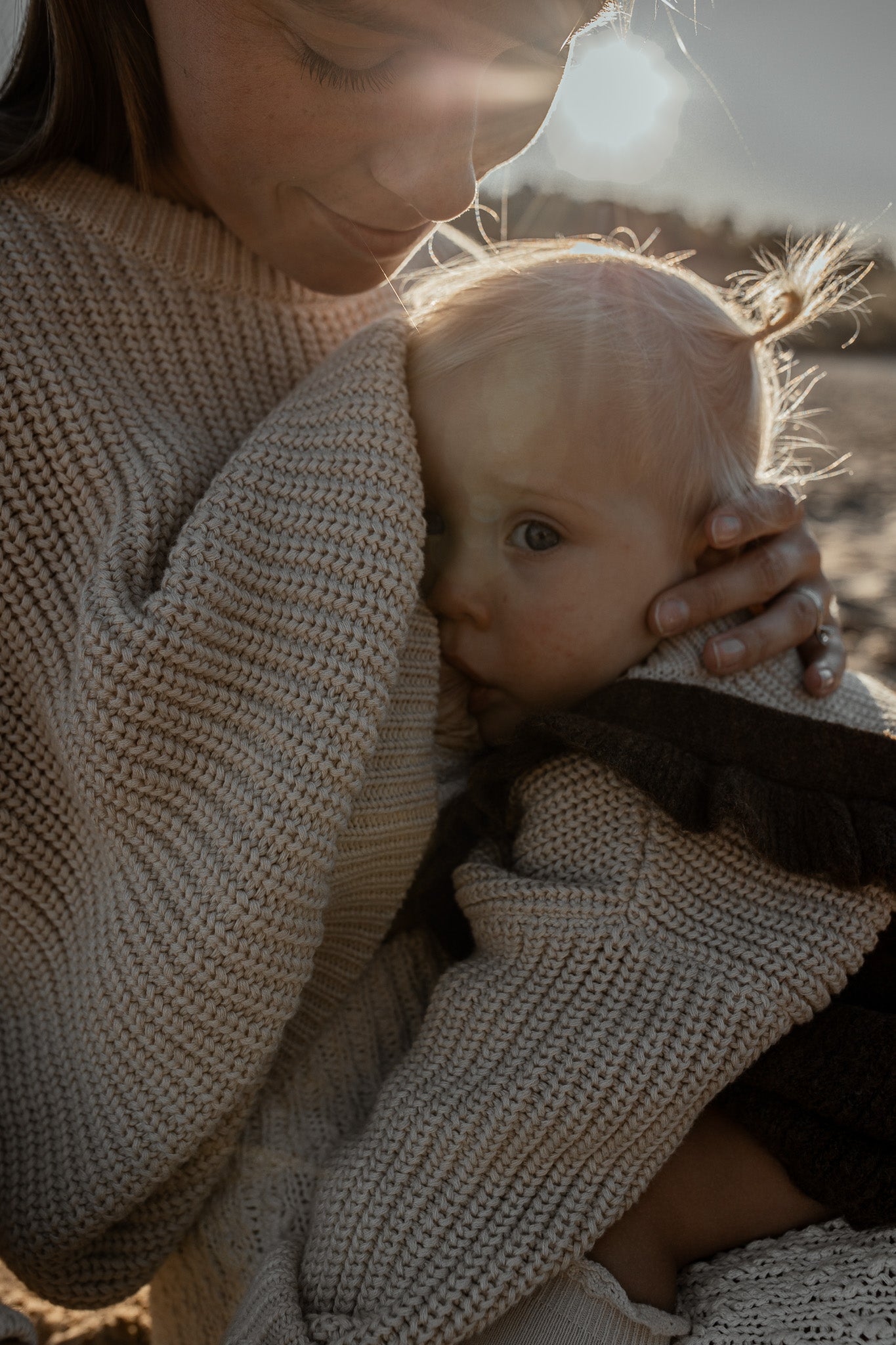 romi. Chunky Knit Sweater | Oat Aufgeweckt