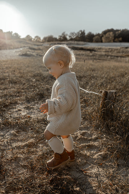 romi. Chunky Knit Sweater | Oat Aufgeweckt