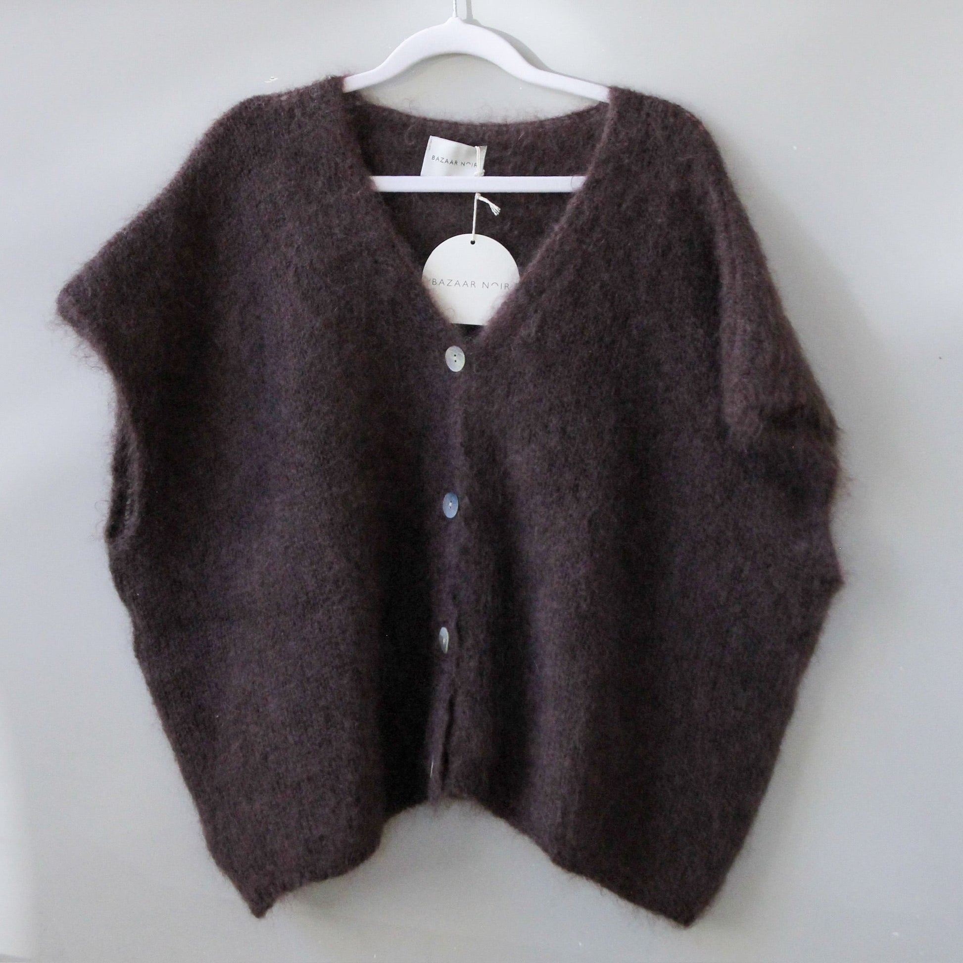 Bazaar Noir Weste Polly | braun Aufgeweckt