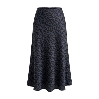 Bazaar Noir Rock Maxi Dunkelblau Leo Aufgeweckt