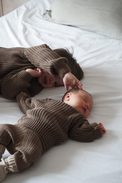 romi. Chunky Knit Sweater | Coffee Aufgeweckt