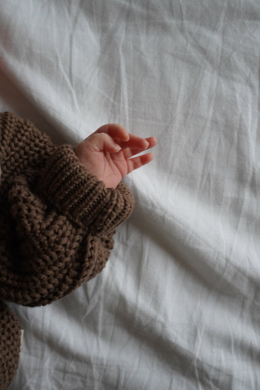 romi. Chunky Knit Sweater | Coffee Aufgeweckt