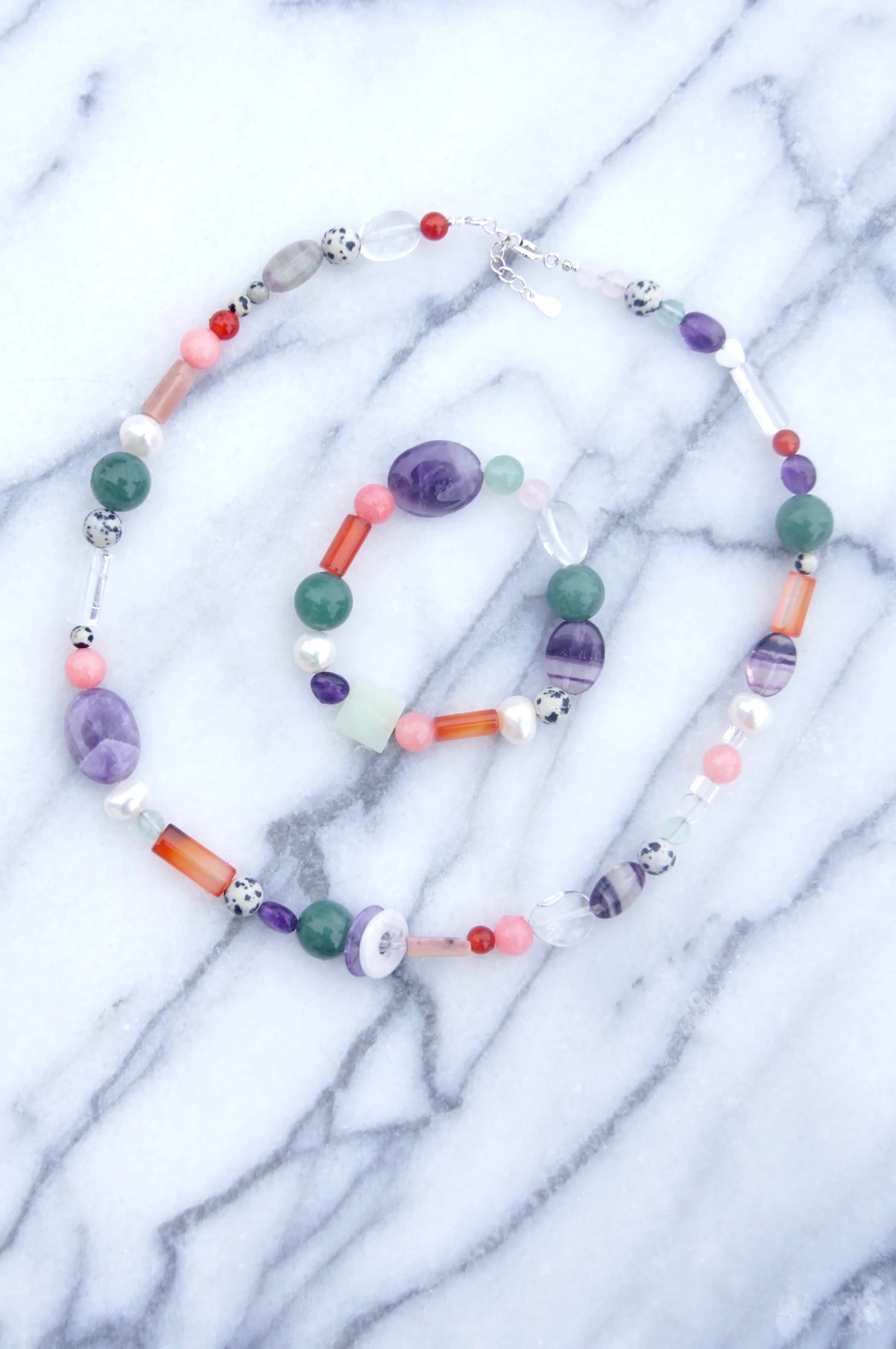 petitmai PinkPop Combo Halskette&Armband Aufgeweckt