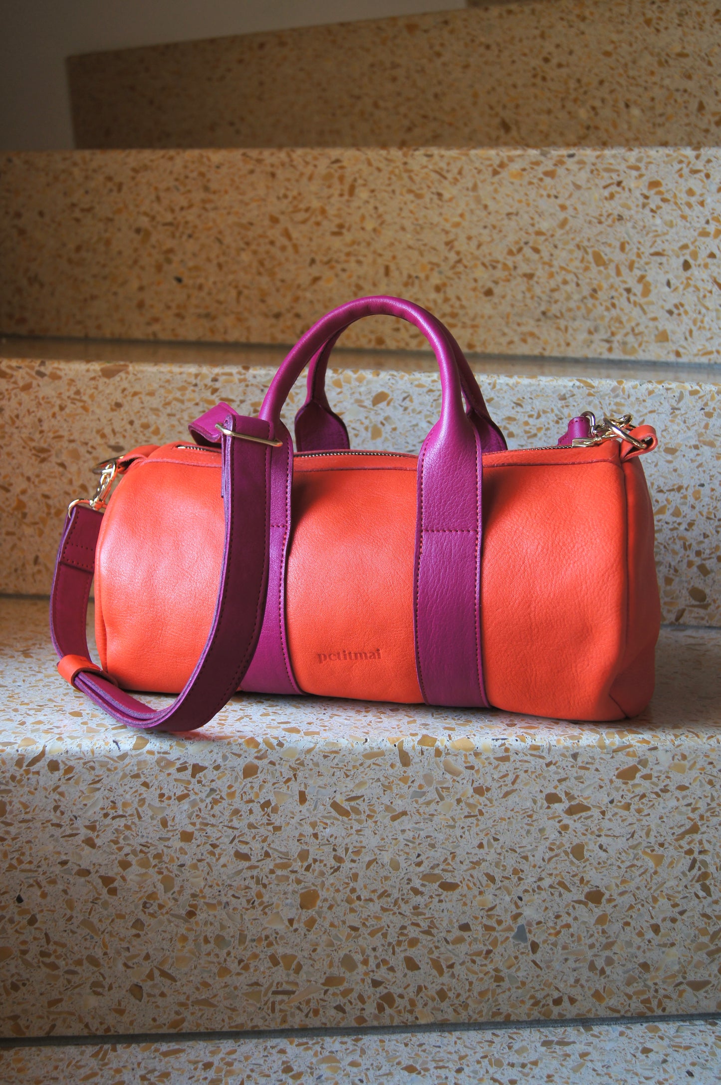 Duffel Bag | orange / pink