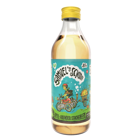Samuel's Schorle Samuel’s Schorle | Apfel Holunder Stachelbeere 33cl Aufgeweckt