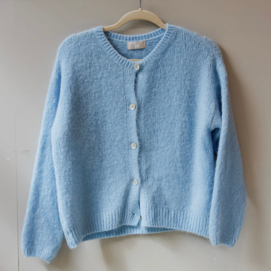 Bazaar Noir Strickjacke | Candy Hellblau | Vorbestellung Ende August Aufgeweckt