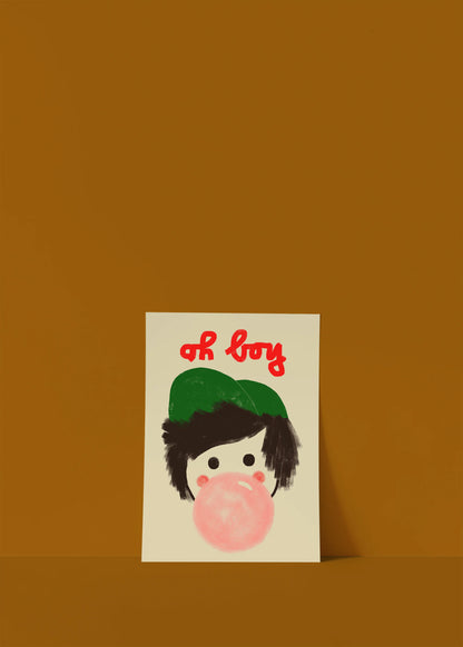 Framboise und Ketchup Karte | OH BOY Aufgeweckt