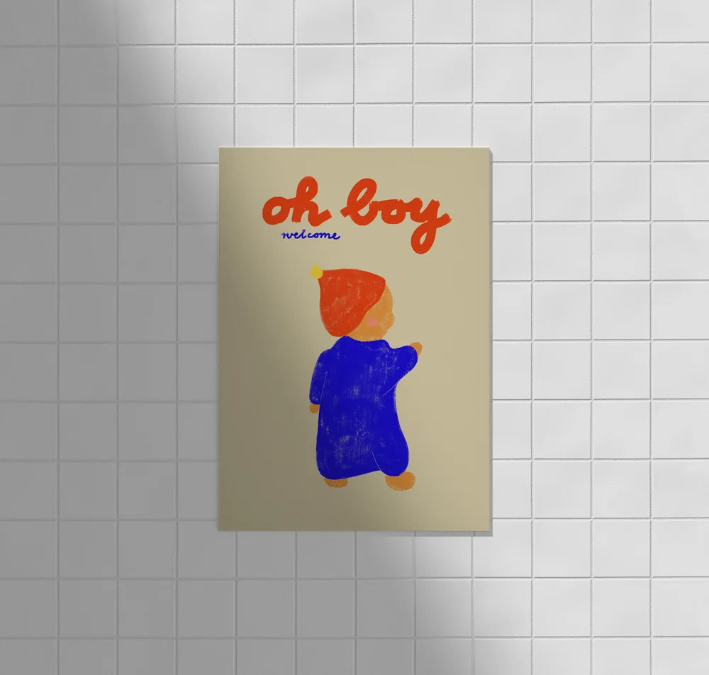 Framboise und Ketchup Karte | oh boy welcome Aufgeweckt