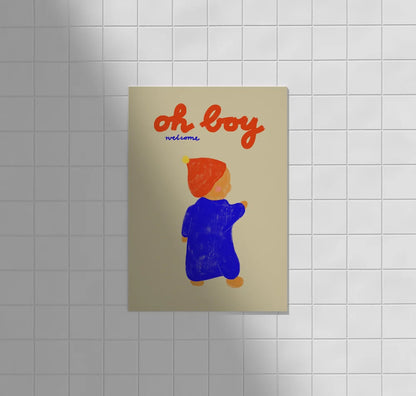 Framboise und Ketchup Karte | oh boy welcome Aufgeweckt