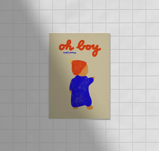 Framboise und Ketchup Karte | oh boy welcome Aufgeweckt