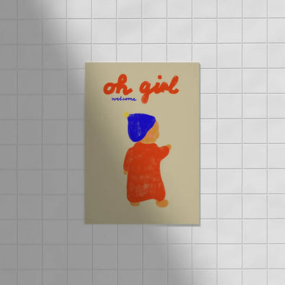 Framboise und Ketchup Karte | oh girl welcome Aufgeweckt