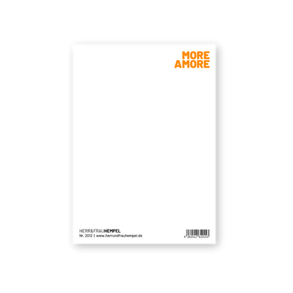 HERR&FRAUHEMPEL Postkarte | Amore Aufgeweckt