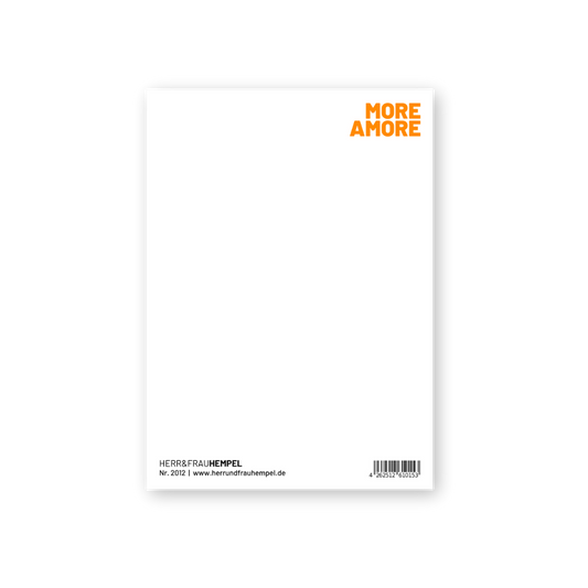 HERR&FRAUHEMPEL Postkarte | Amore Aufgeweckt