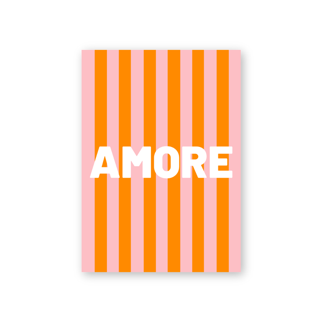 HERR&FRAUHEMPEL Postkarte | Amore Aufgeweckt