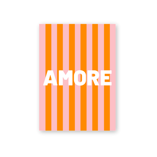 HERR&FRAUHEMPEL Postkarte | Amore Aufgeweckt