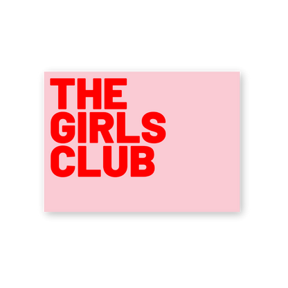 Postkarte | The Girls Club - Einheitsgröße