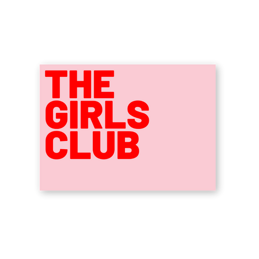 HERR&FRAUHEMPEL Postkarte | The Girls Club Aufgeweckt