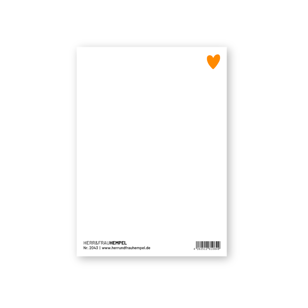 HERR&FRAUHEMPEL Postkarte | Wow Mom Aufgeweckt