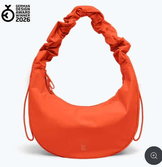 GOT BAG Moon Bag Ruffle | hot coral Aufgeweckt