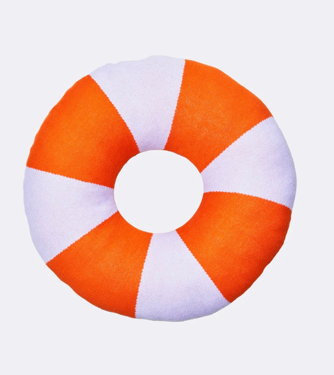 Aufgeweckt Kissen | Donut | orange Aufgeweckt