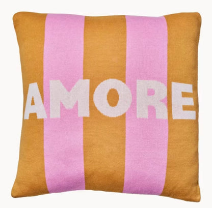 chic.mic Strickkissen Baumwolle | Amore 50 x 50 cm Aufgeweckt