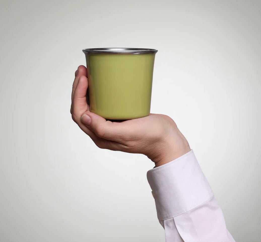 YIV Emaille Tasse | verschiedene Farben Aufgeweckt