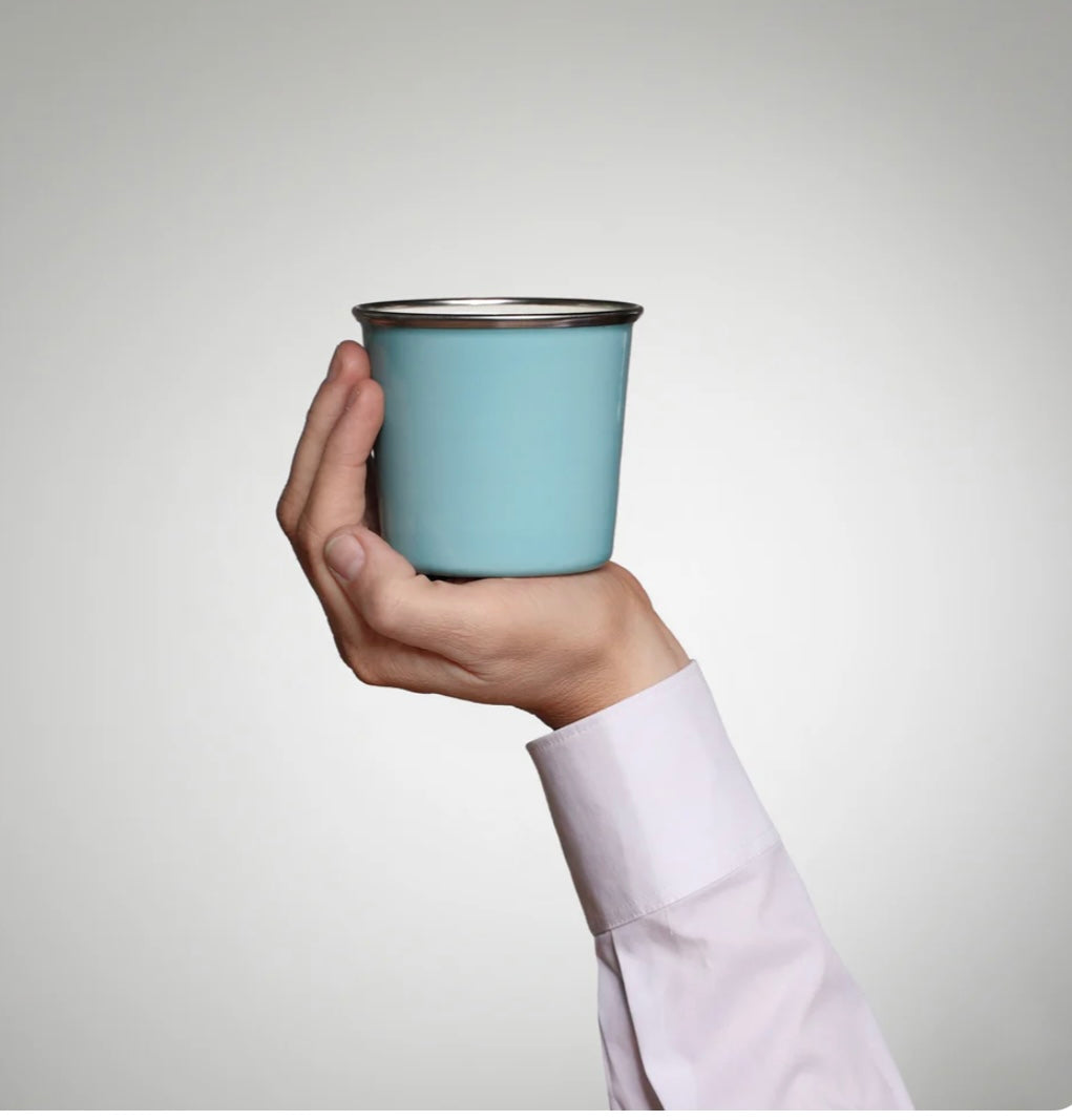 YIV Emaille Tasse | verschiedene Farben Aufgeweckt