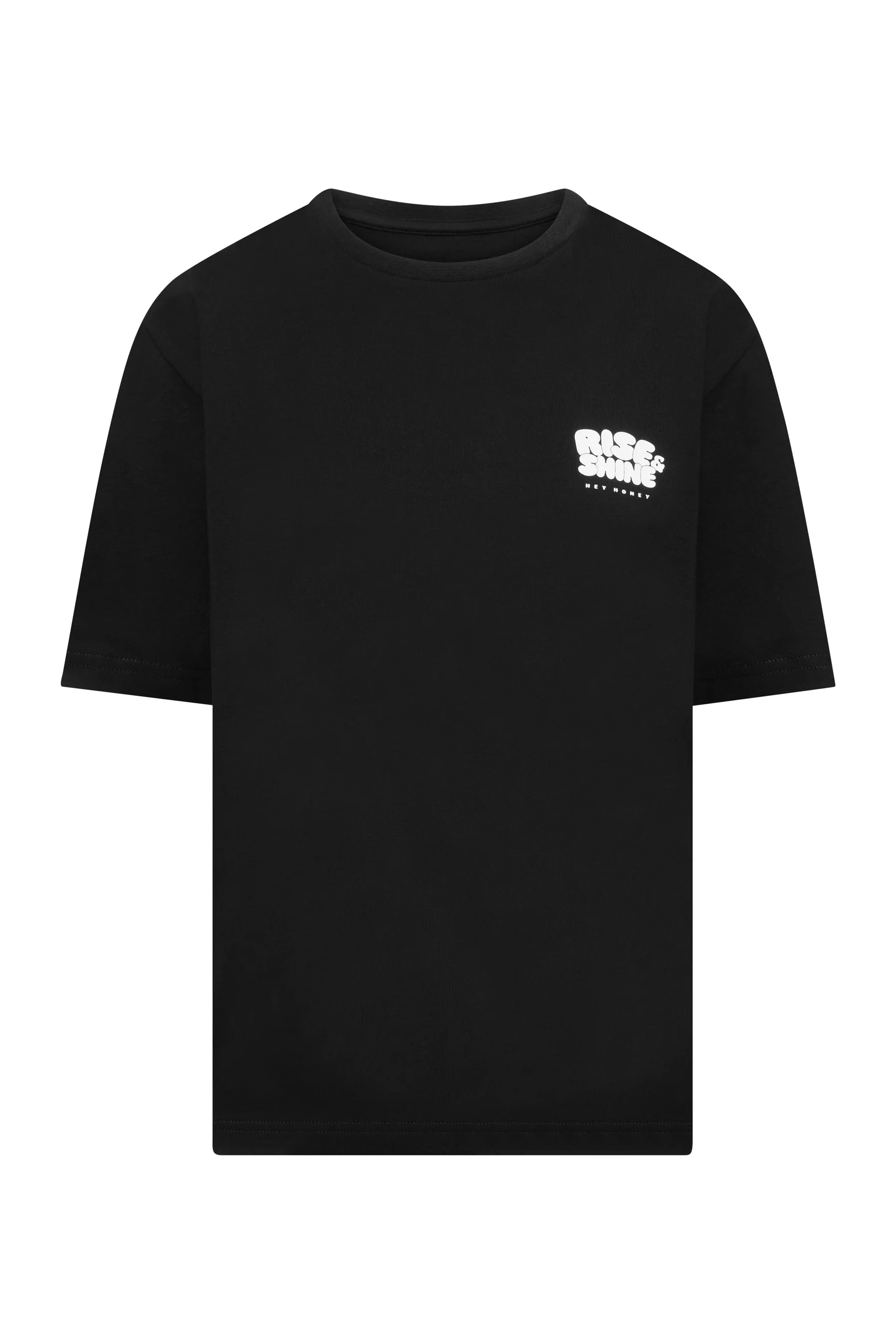 Hey Honey T-Shirt | Moon Black Aufgeweckt