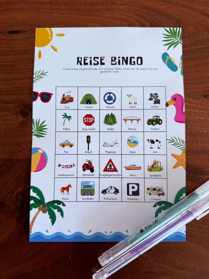 Sommerferien Rätselblock