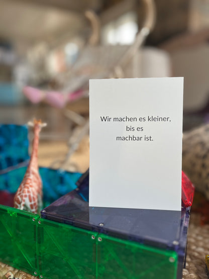 Linda Saurer Ankerkarte Kartenset | im Sturm Aufgeweckt