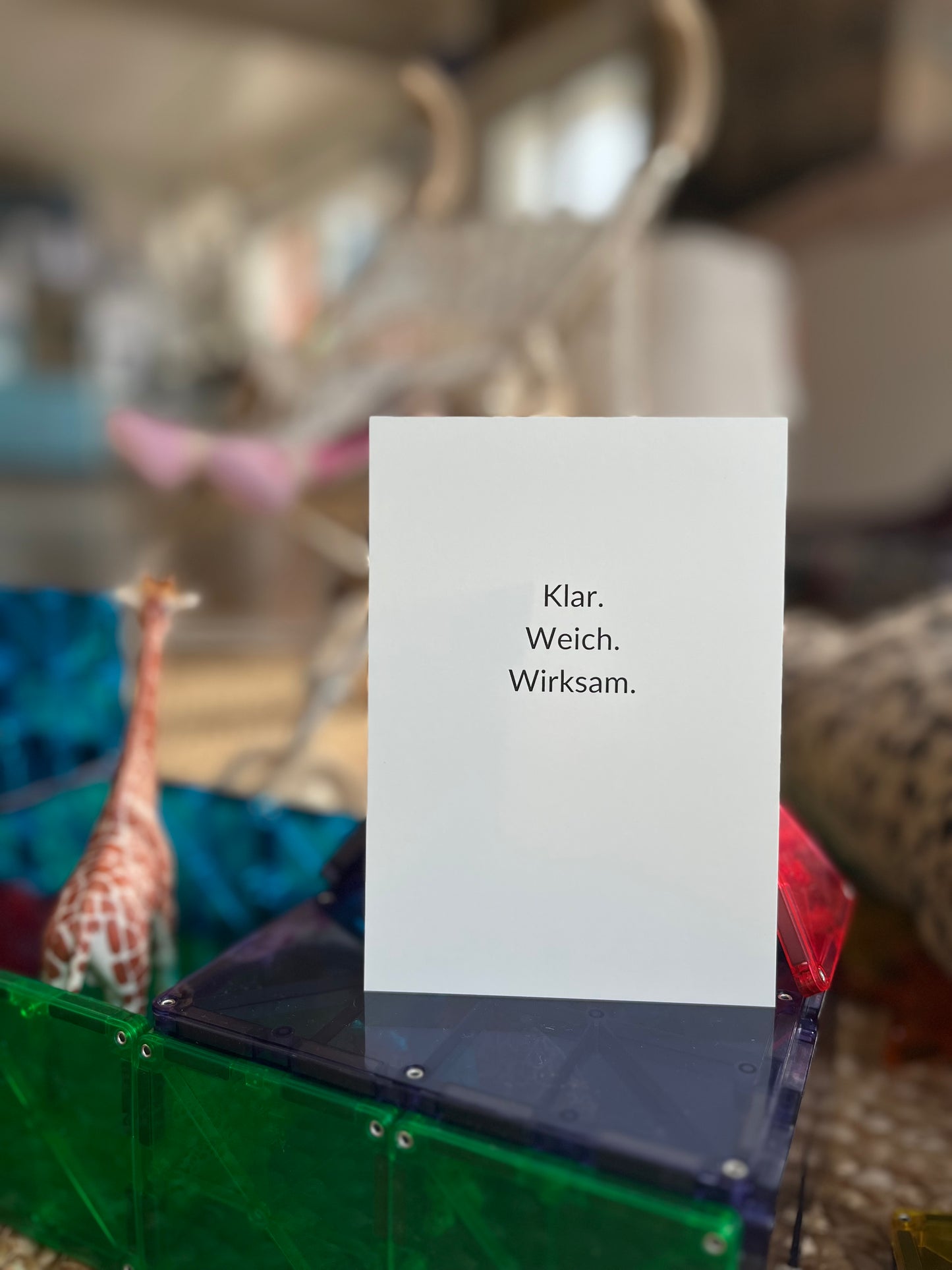 Linda Saurer Ankerkarte | Klar, Weich, Wirksam Aufgeweckt