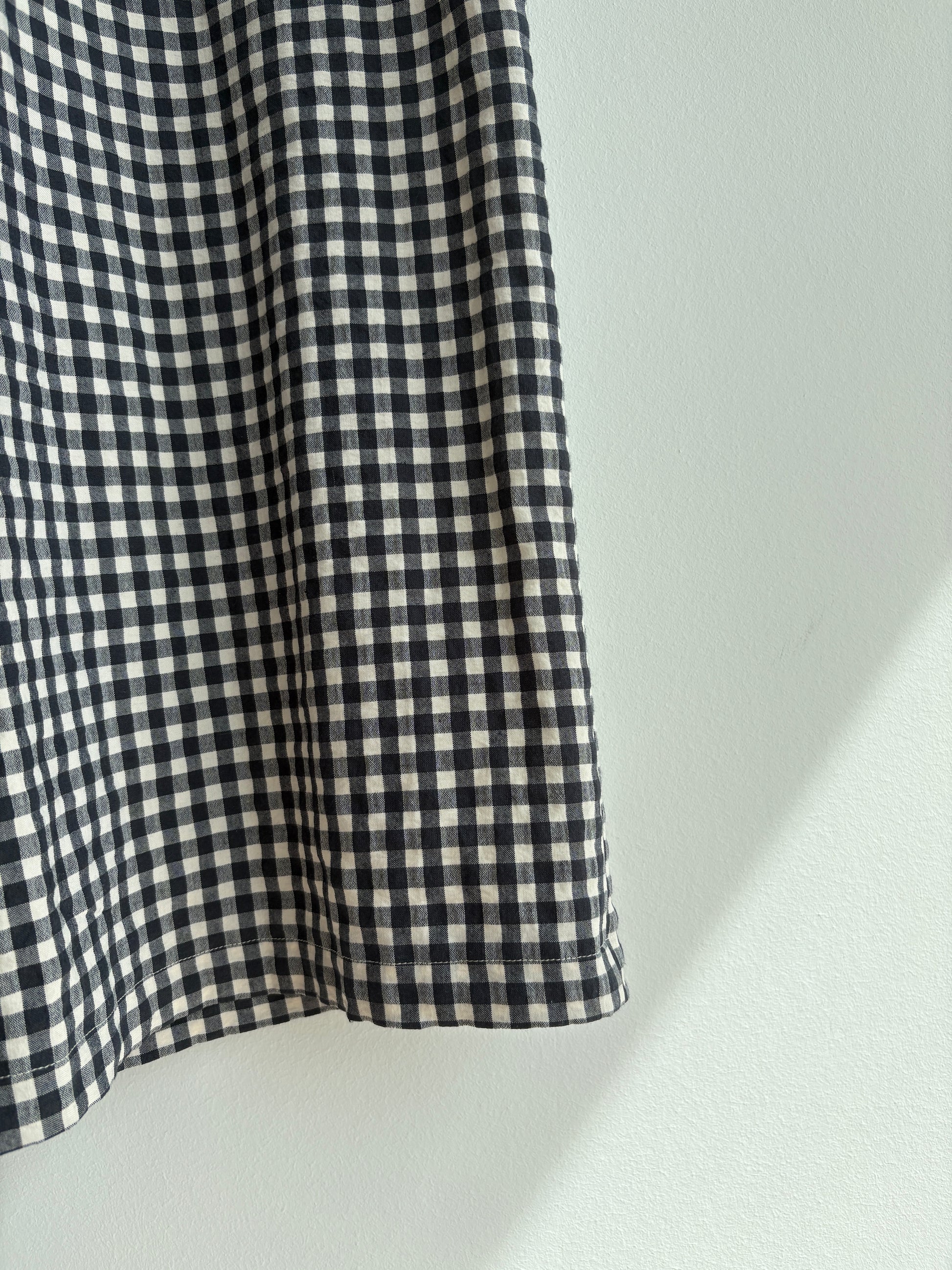 Wild Sparkle Culotte "Vichy Karo" – Schwarz Weiss Aufgeweckt