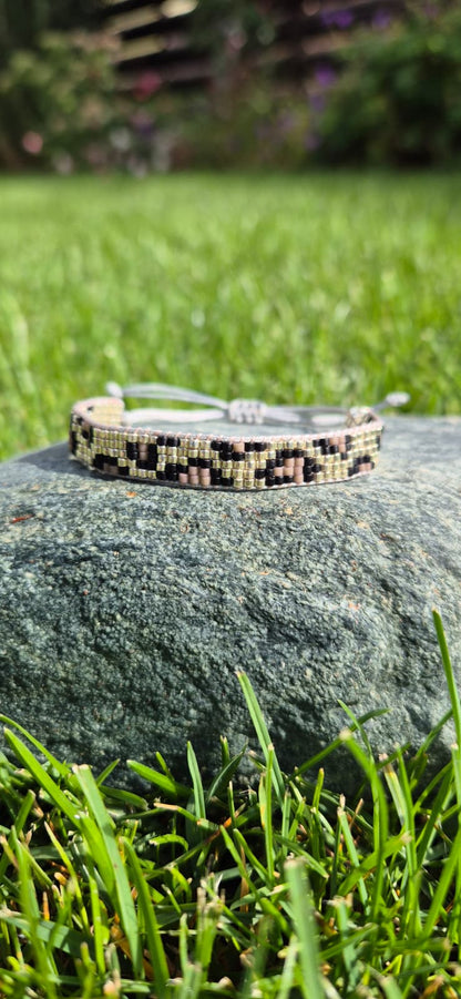 Perlenarmband breit | verschiedene Farben