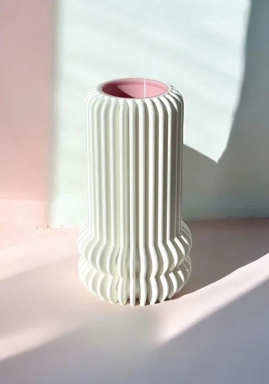 Pink Stories Vase | Whimsy 150% Snow Aufgeweckt