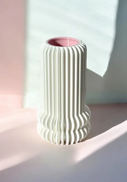 Pink Stories Vase | Whimsy 150% Snow Aufgeweckt