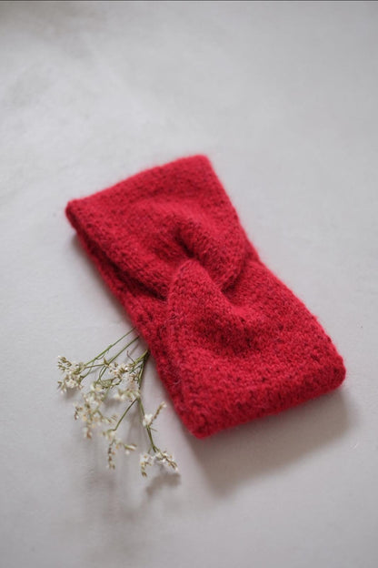 yep. I am handmade Stirnband – Rot Aufgeweckt