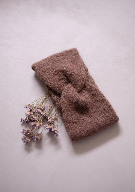 yep. I am handmade Stirnband – Braun Aufgeweckt