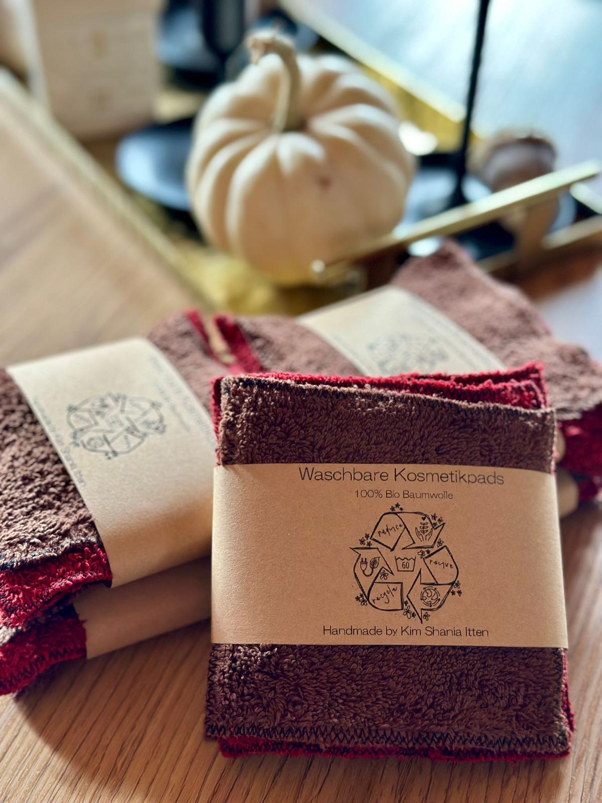 Kim Shania Itten Waschbare Kosmetikpads – Set à 5 Aufgeweckt