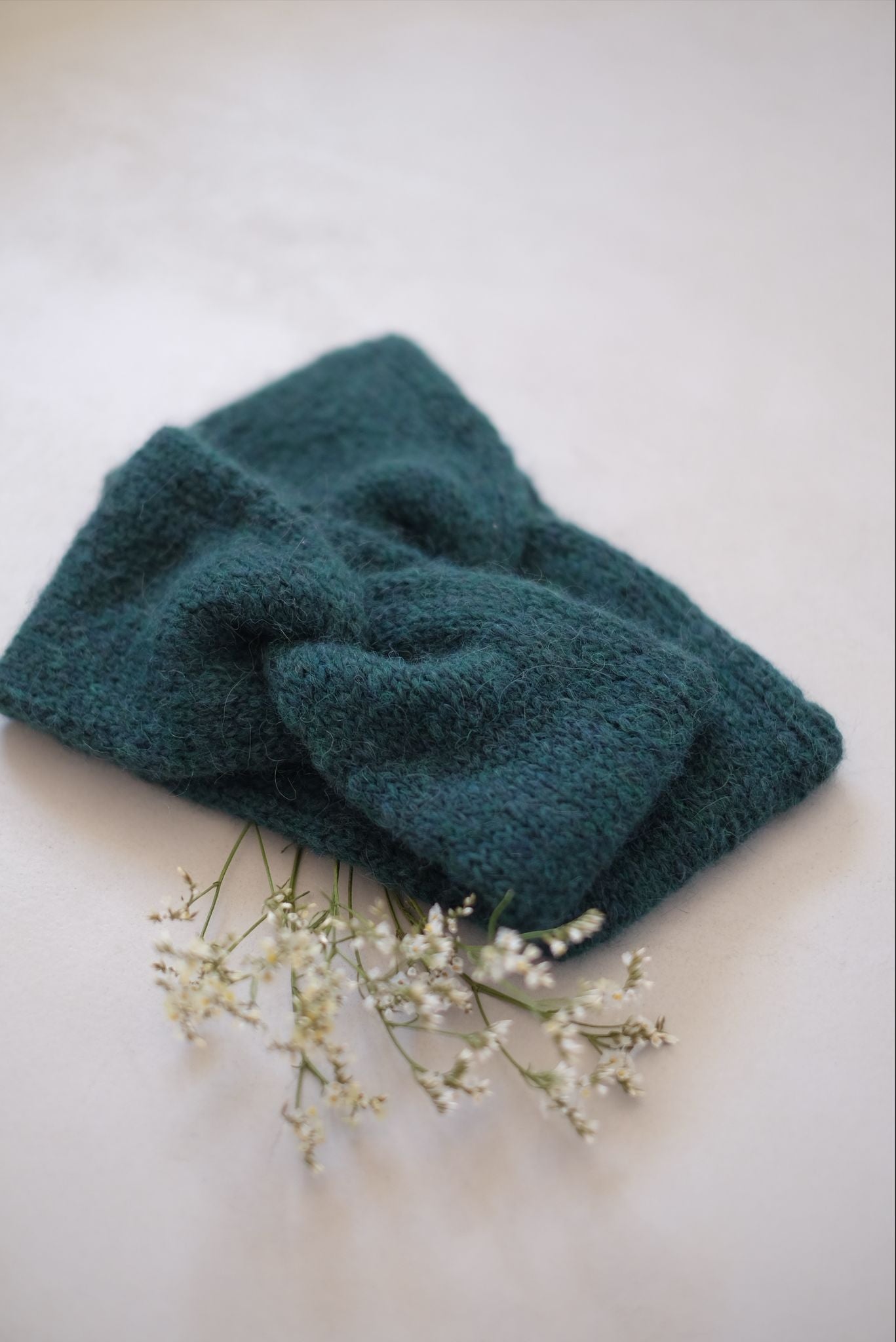 yep. I am handmade Stirnband – Waldgrün Aufgeweckt