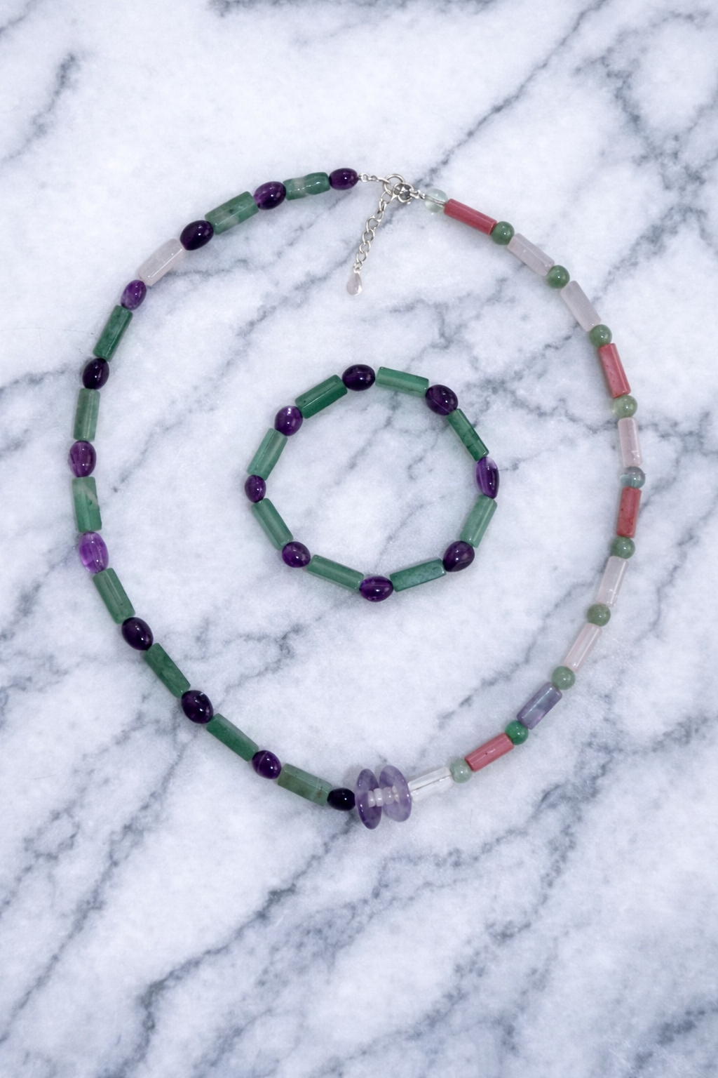 petitmai MintDrop Combo Halskette&Armband Aufgeweckt