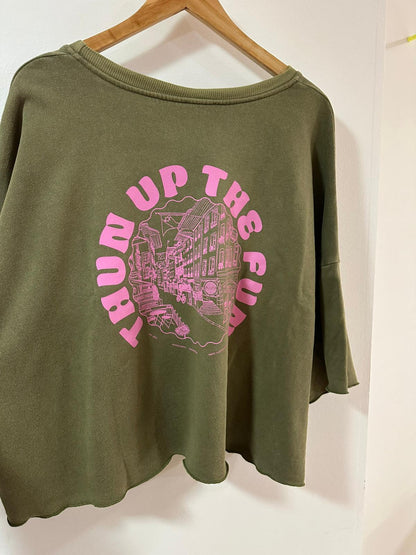 Aufgeweckt Jubiläumssweater | short version Aufgeweckt