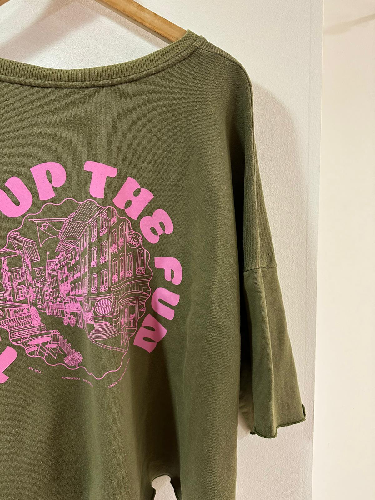 Aufgeweckt Jubiläumssweater | short version Aufgeweckt