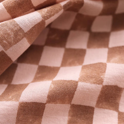 Lili Pepper Mini Foulard 50x50 | check ginger Aufgeweckt